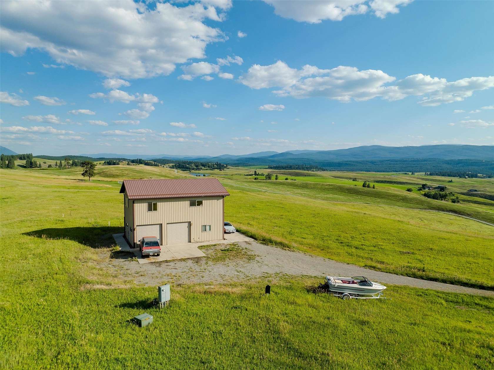 10 Acres of Land with Home for Sale in Eureka, Montana