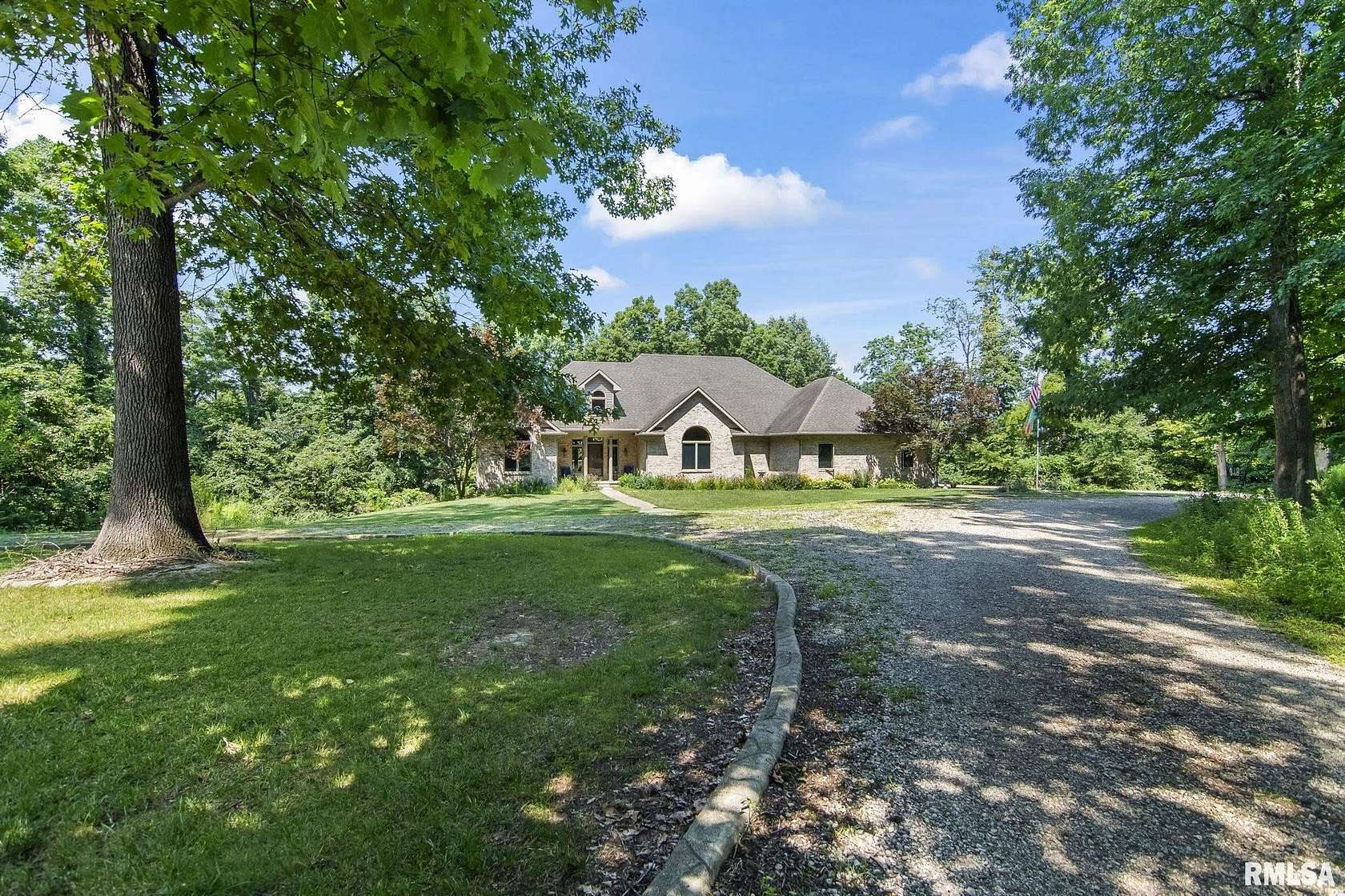 31.5 Acres of Recreational Land with Home for Sale in Pleasant Plains, Illinois
