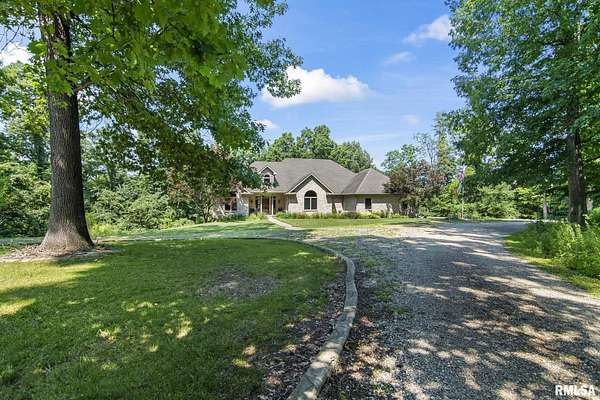 31.5 Acres of Recreational Land with Home for Sale in Pleasant Plains, Illinois