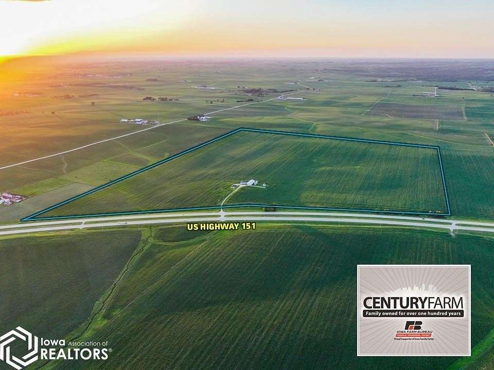 172 Acres of Agricultural Land for Auction in Monticello, Iowa