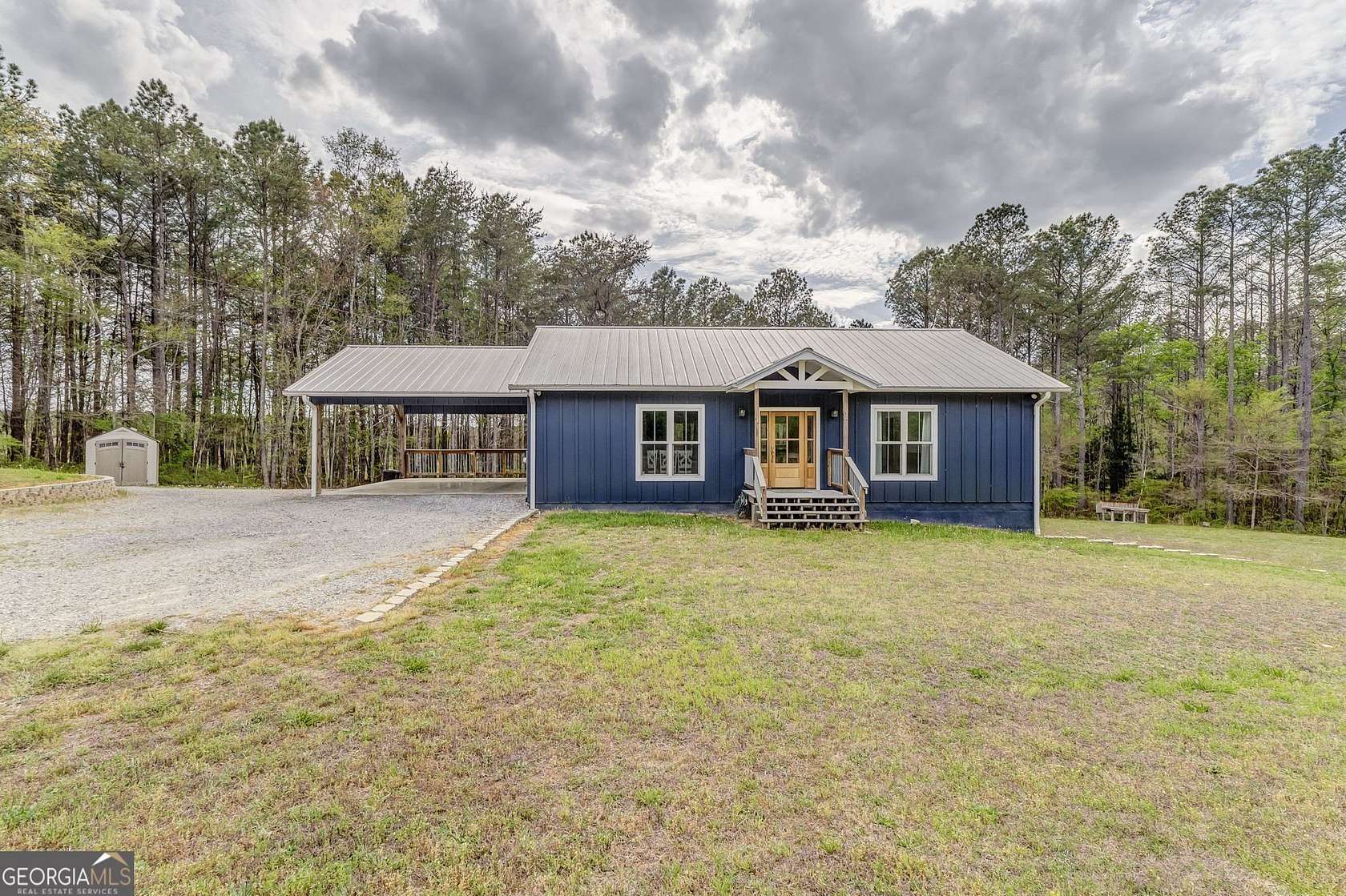 5.35 Acres of Land with Home for Sale in Cedartown, Georgia