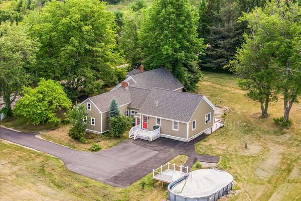 4 Acres of Land with Home for Sale in Waterboro, Maine
