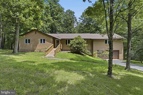 4 Acres of Land with Home for Sale in Berkeley Springs, West Virginia