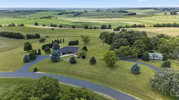 7.57 Acres of Land with Home for Sale in Belleville, Wisconsin
