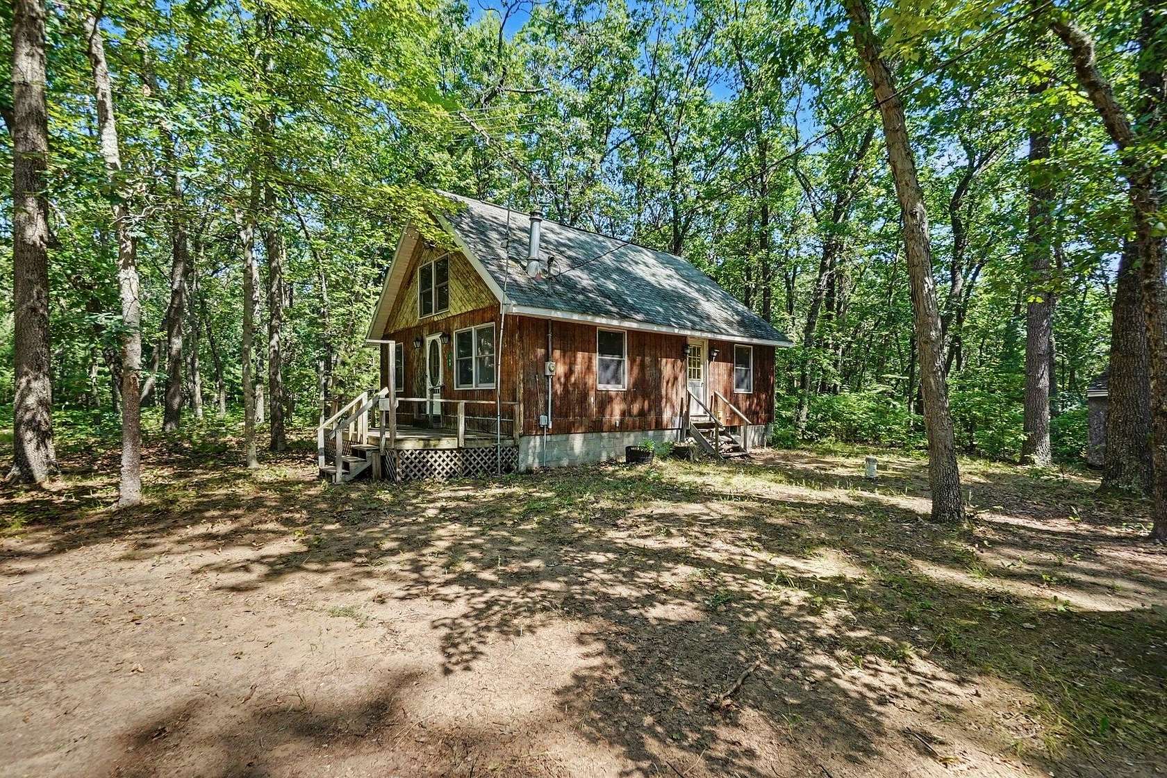 10 Acres of Recreational Land with Home for Sale in Branch Township, Michigan