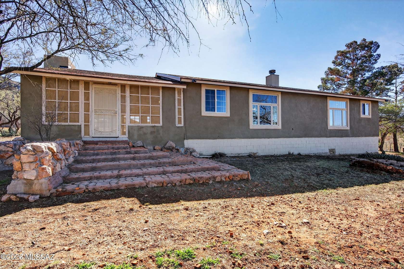 5.14 Acres of Land with Home for Sale in Vail, Arizona