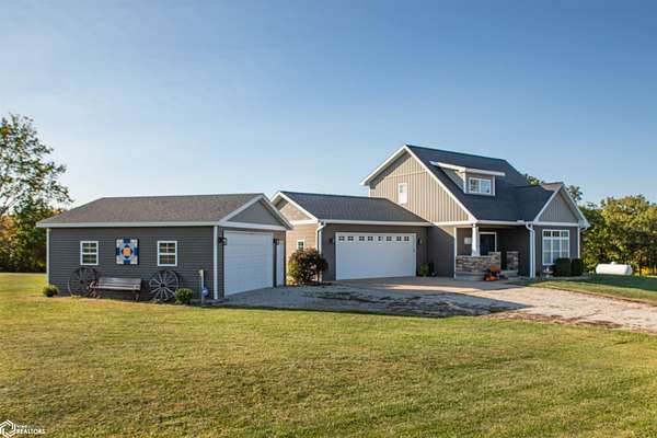 1.65 Acres of Land with Home for Sale in Danville, Iowa
