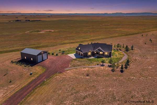 15.2 Acres of Land with Home for Sale in Cheyenne, Wyoming