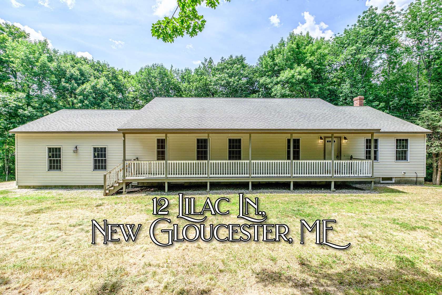 2.32 Acres of Land with Home for Sale in New Gloucester, Maine
