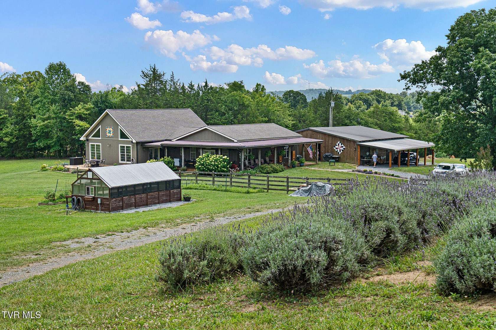 46.1 Acres of Recreational Land with Home for Sale in Bulls Gap, Tennessee