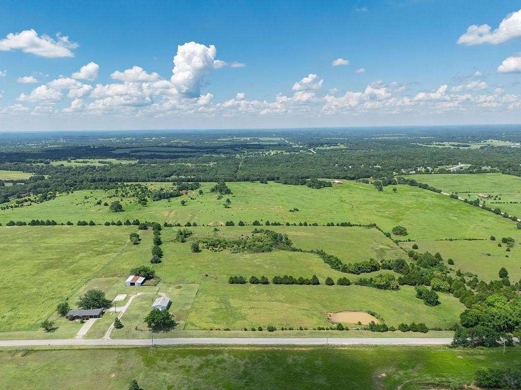 20 Acres of Agricultural Land with Home for Sale in Prague, Oklahoma