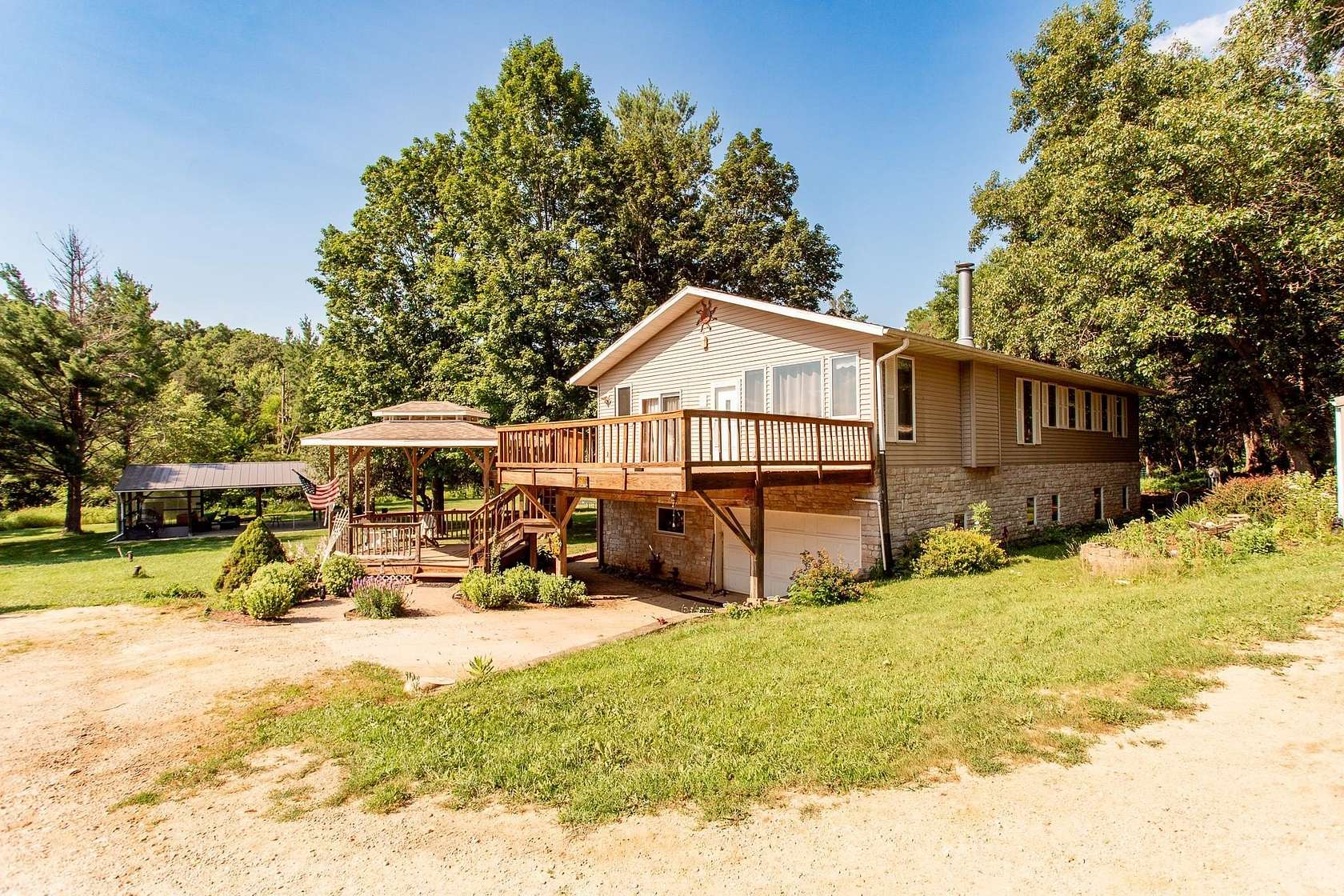 2.9 Acres of Land with Home for Sale in Argyle, Wisconsin