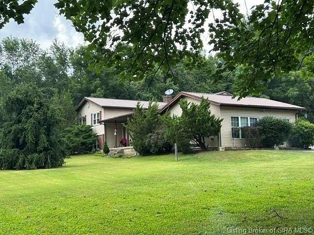 16.4 Acres of Land with Home for Sale in Old Pekin, Indiana
