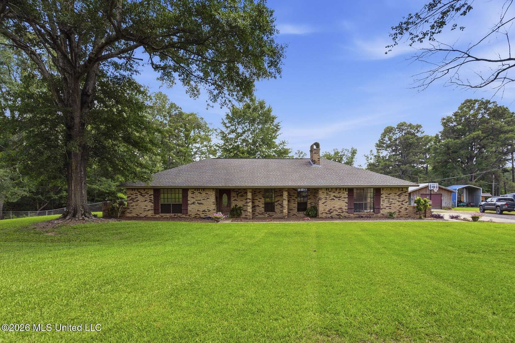 2.32 Acres of Land with Home for Sale in Terry, Mississippi