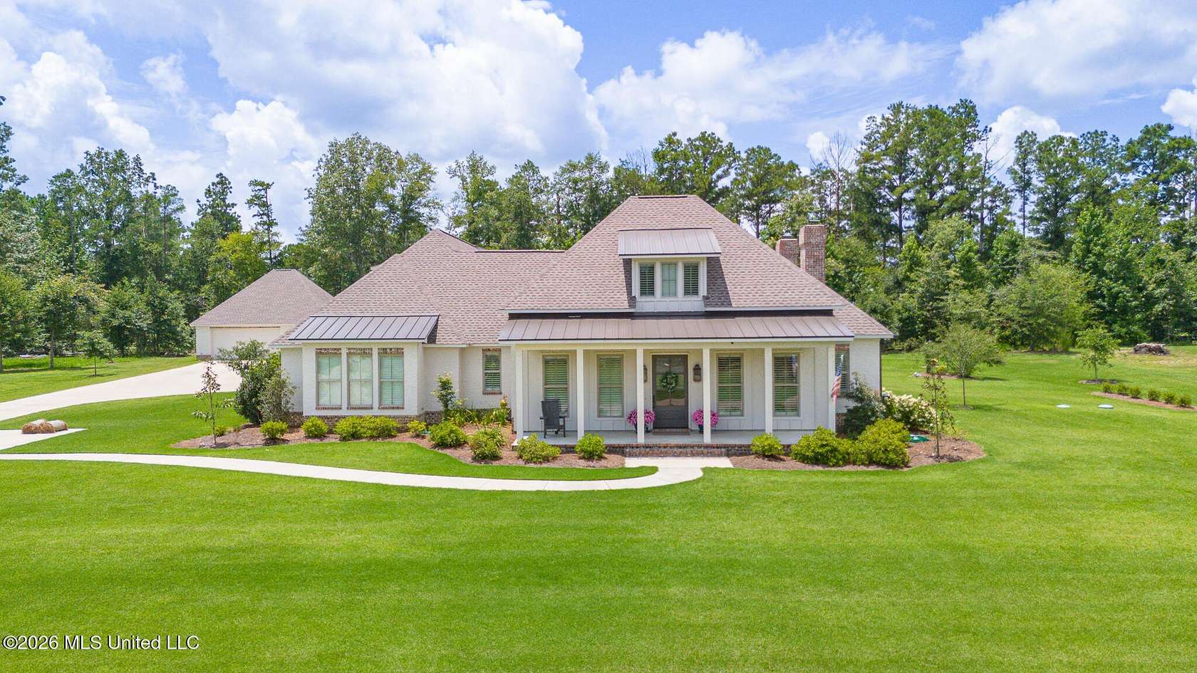 1.5 Acres of Land with Home for Sale in Brandon, Mississippi