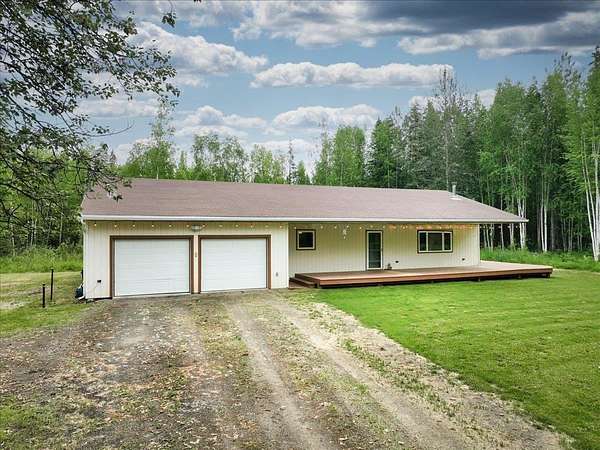 1.79 Acres of Land with Home for Sale in North Pole, Alaska