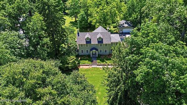 2 Acres of Land with Home for Sale in Anchorage, Kentucky