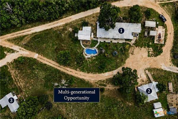 24 Acres of Recreational Land with Home for Sale in Lockhart, Texas
