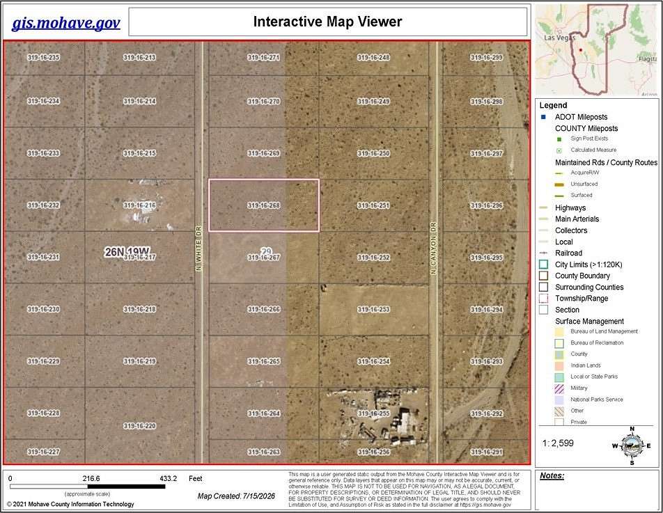 1 Acre of Residential Land for Sale in Dolan Springs, Arizona