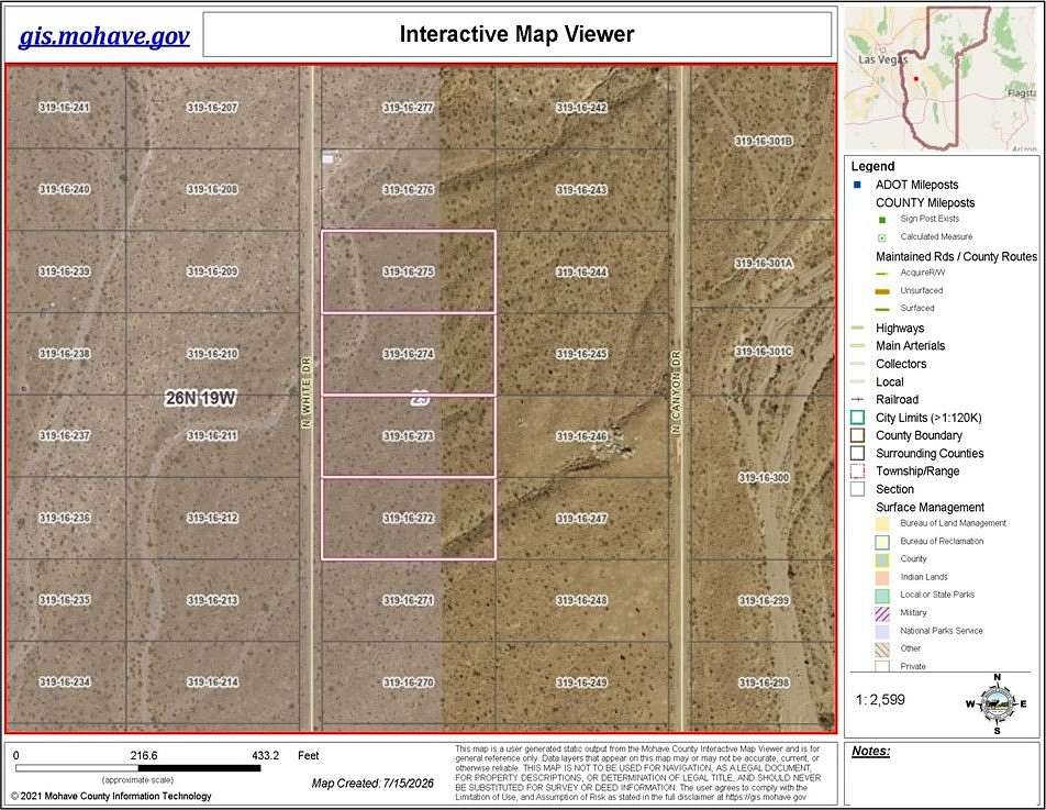 1 Acre of Residential Land for Sale in Dolan Springs, Arizona
