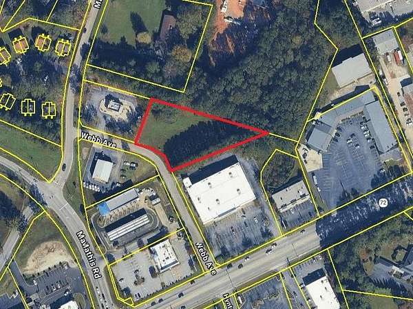 1.2 Acres of Mixed-Use Land for Sale in Greenwood Village, South Carolina