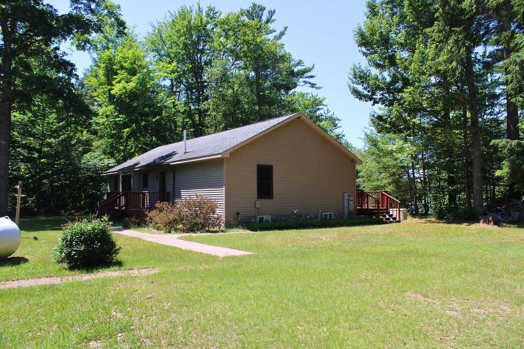 4.44 Acres of Land with Home for Sale in Munising, Michigan