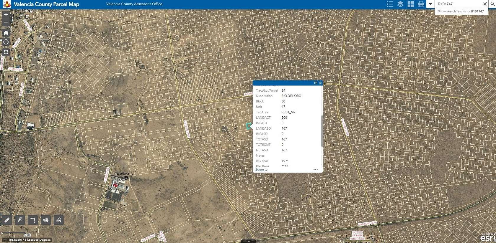 0.25 Acres of Residential Land for Sale in Rio Communities, New Mexico
