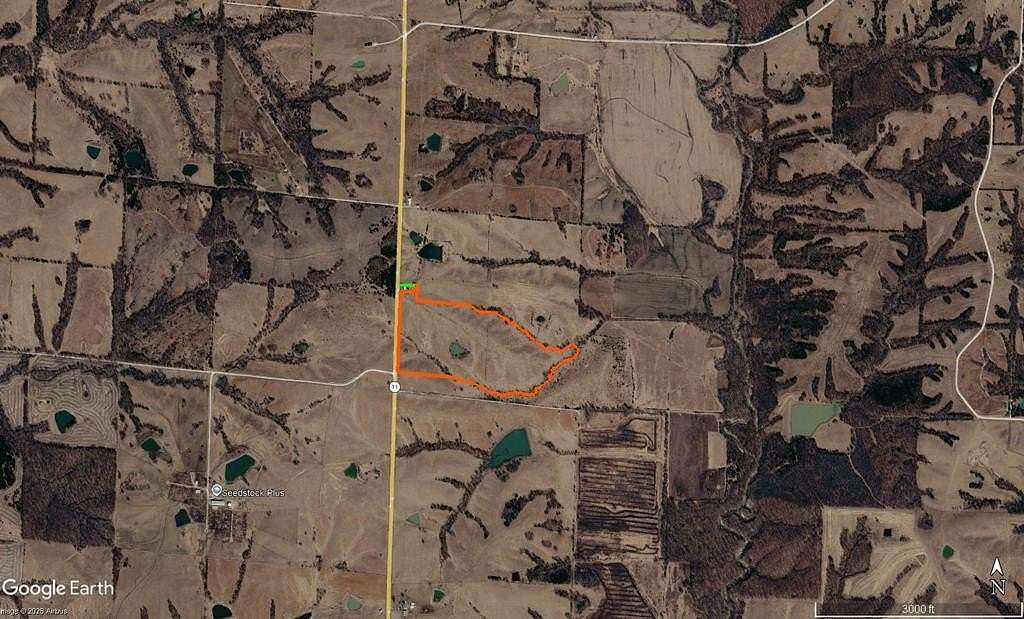 53 Acres of Land for Sale in Brookfield, Missouri