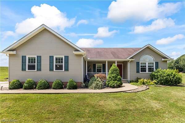 6.7 Acres of Land with Home for Sale in Carrollton, Ohio