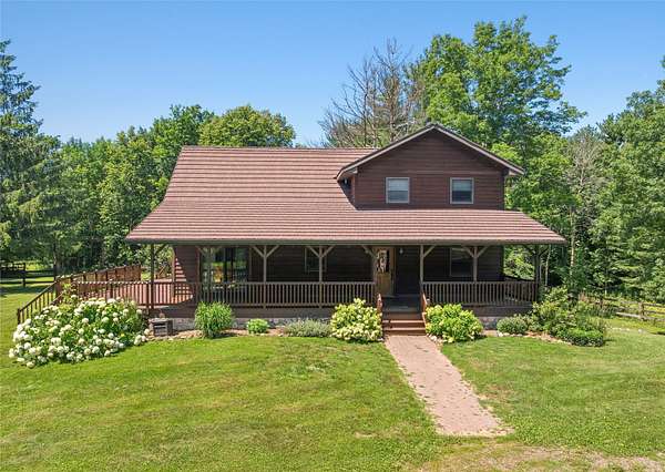 7.8 Acres of Land with Home for Sale in Rice Lake, Wisconsin