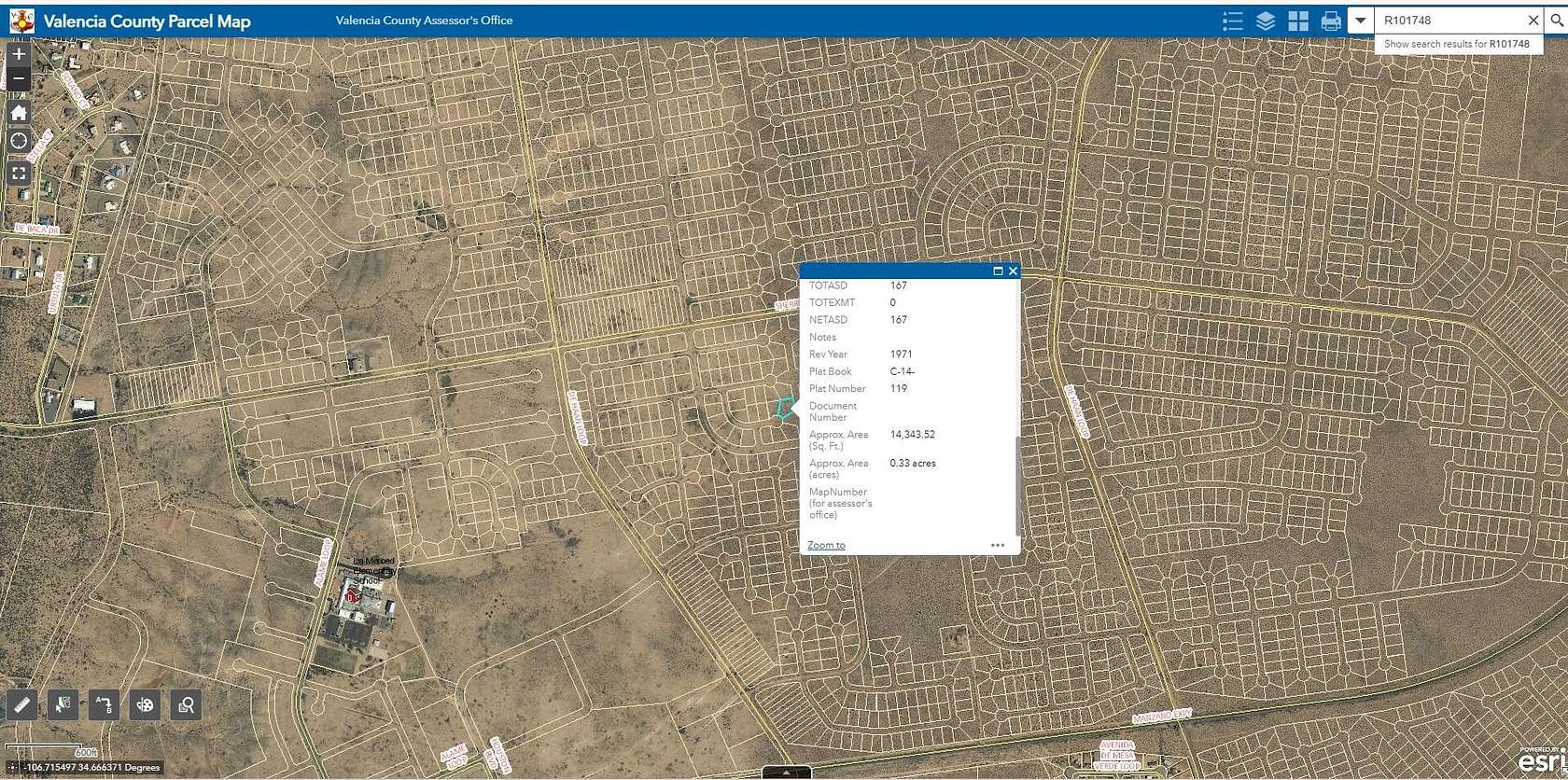 0.33 Acres of Residential Land for Sale in Rio Communities, New Mexico