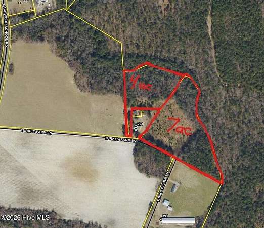 11 Acres of Recreational & Residential Land for Sale in Salemburg, North Carolina