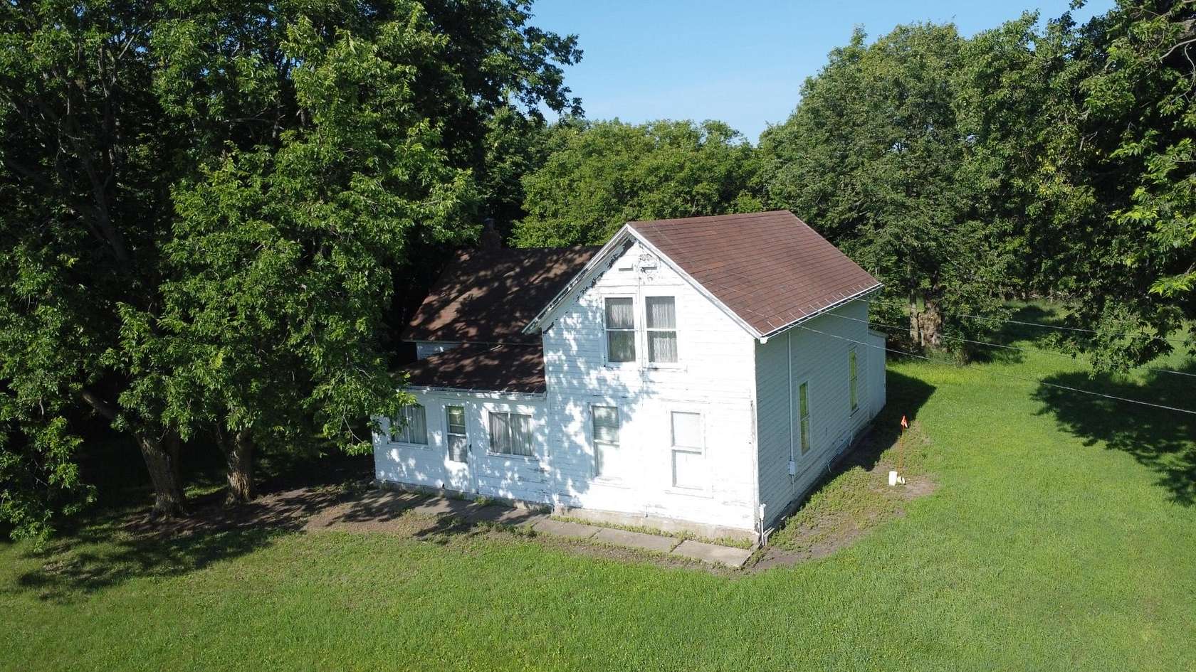 3.49 Acres of Land with Home for Sale in Beardsley, Minnesota