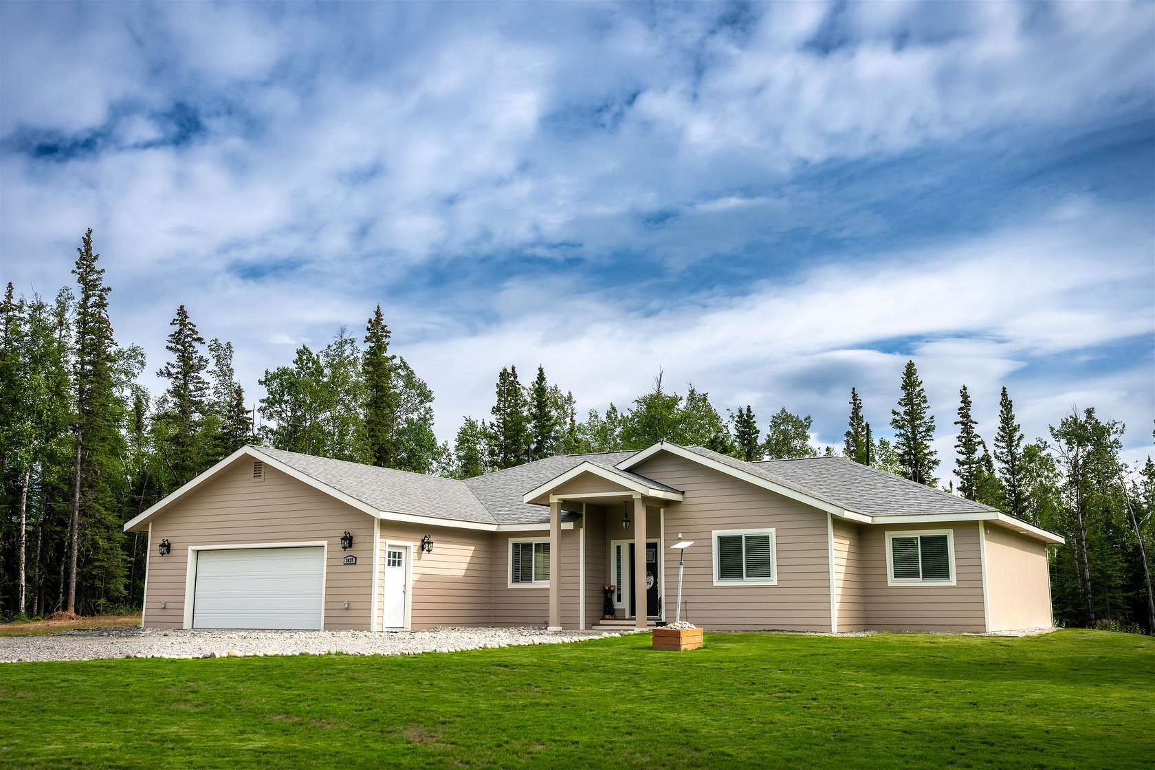 3.6 Acres of Land with Home for Sale in Delta Junction, Alaska