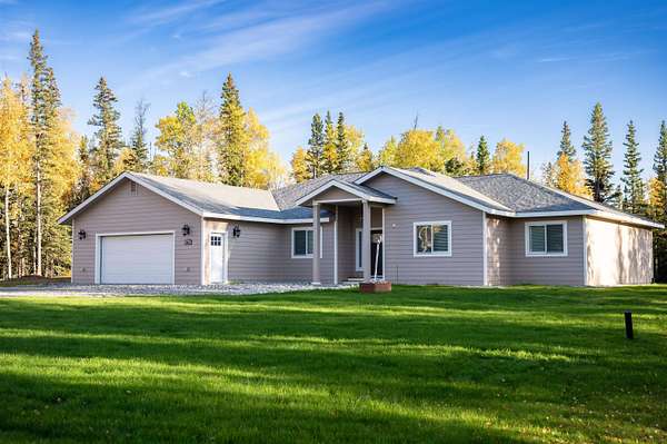 3.6 Acres of Land with Home for Sale in Delta Junction, Alaska