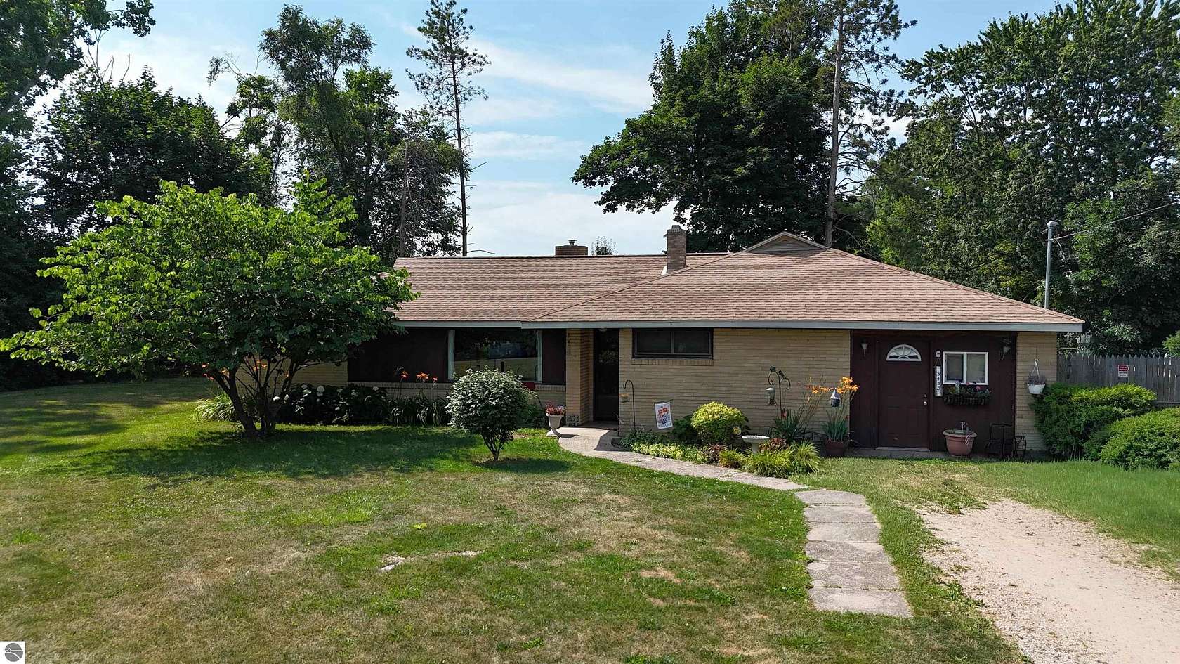1.5 Acres of Land with Home for Sale in Rosebush, Michigan