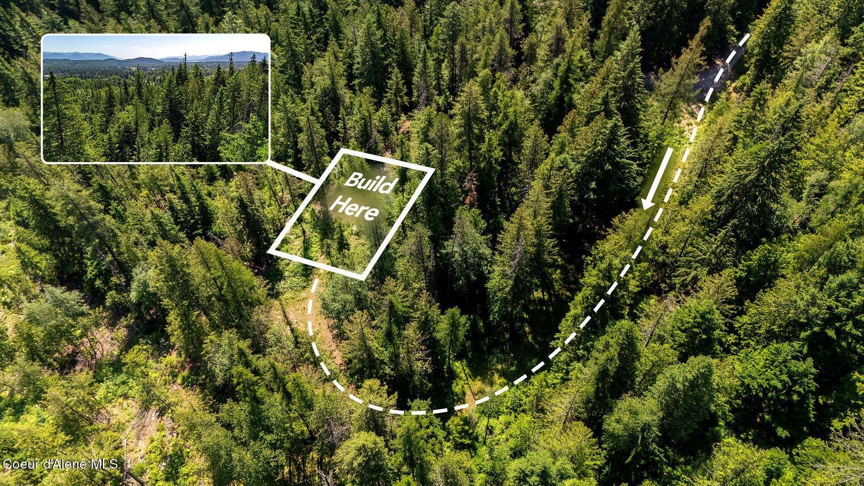9.25 Acres of Residential Land for Sale in Sandpoint, Idaho