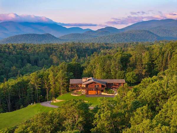 46.6 Acres of Recreational Land with Home for Sale in Lake Placid, New York