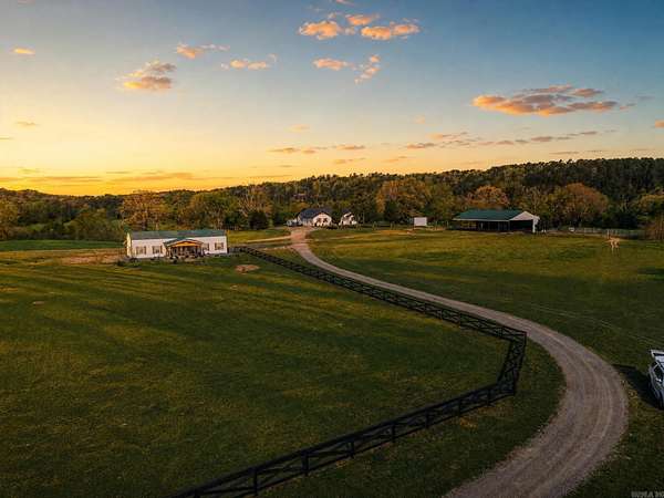 81.9 Acres of Land with Home for Sale in Mount Ida, Arkansas