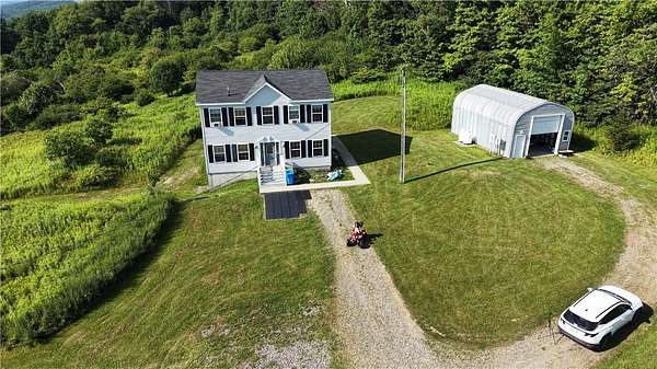 7.35 Acres of Land with Home for Sale in South Otselic, New York