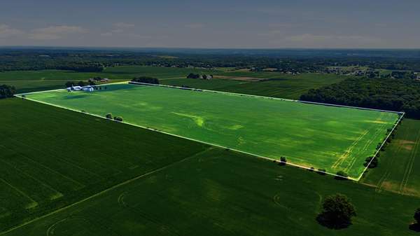79.4 Acres of Agricultural Land with Home for Auction in Springfield, Ohio