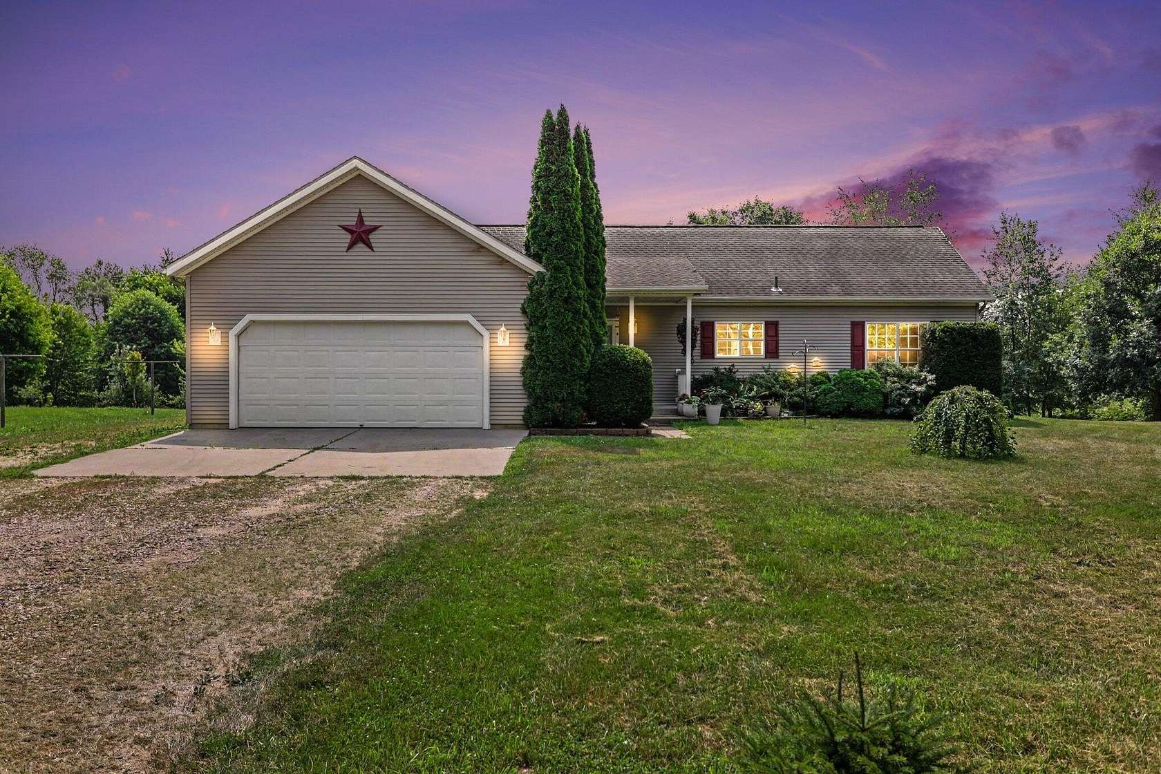 9.6 Acres of Land with Home for Sale in Burlington, Michigan