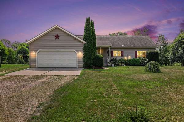 9.6 Acres of Land with Home for Sale in Burlington, Michigan