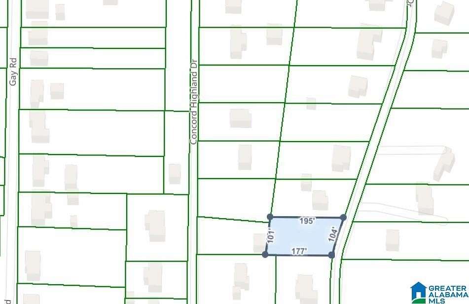 0.43 Acres of Land for Sale in Bessemer, Alabama