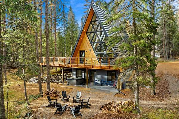 4.56 Acres of Land with Home for Sale in Whitefish, Montana