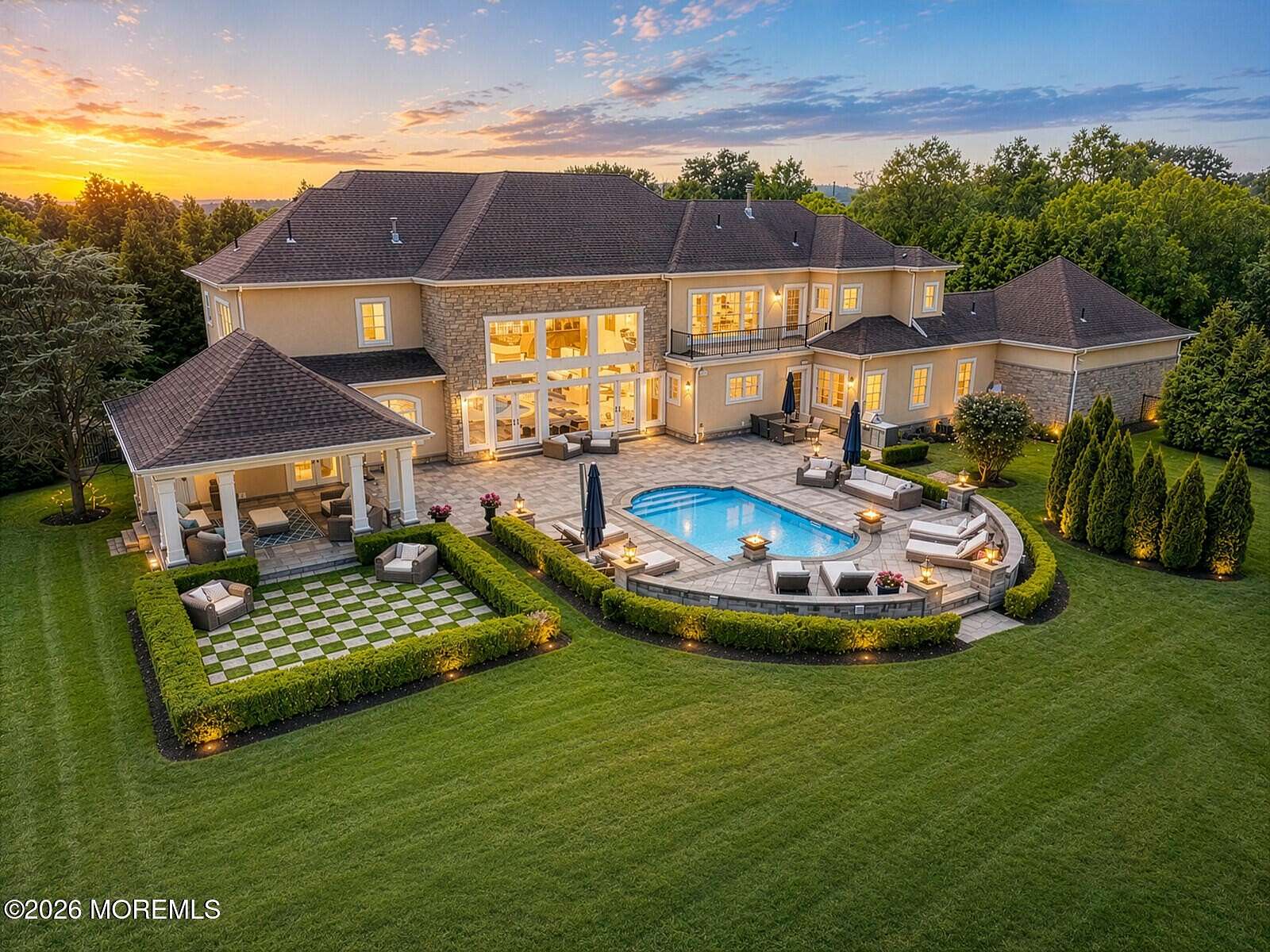 3.5 Acres of Land with Home for Sale in Holmdel, New Jersey