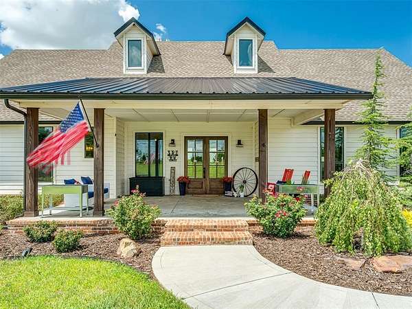 5.76 Acres of Land with Home for Sale in Blanchard, Oklahoma