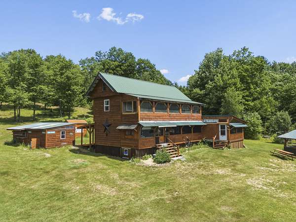 70 Acres of Land with Home for Sale in Greenwood, Maine