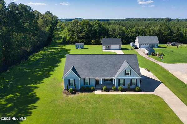 3.33 Acres of Land with Home for Sale in South Mills, North Carolina