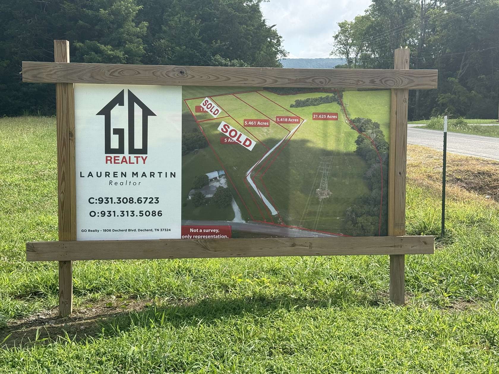 21.6 Acres of Recreational & Residential Land for Sale in Decherd, Tennessee